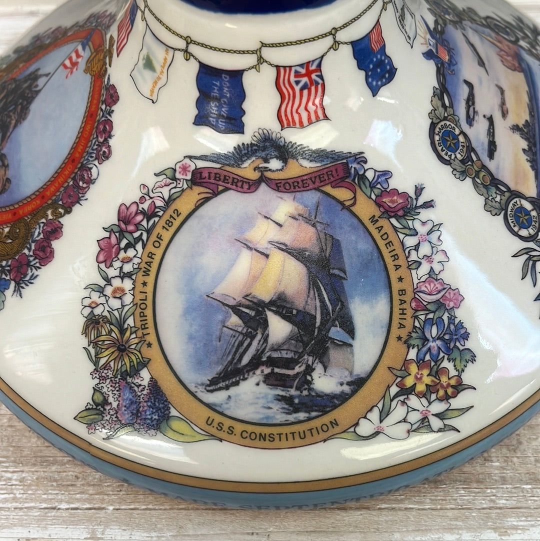 Vintage Pusser’s Rum Staffordshire Porcelain ‘John Paul Jones’ Decanter