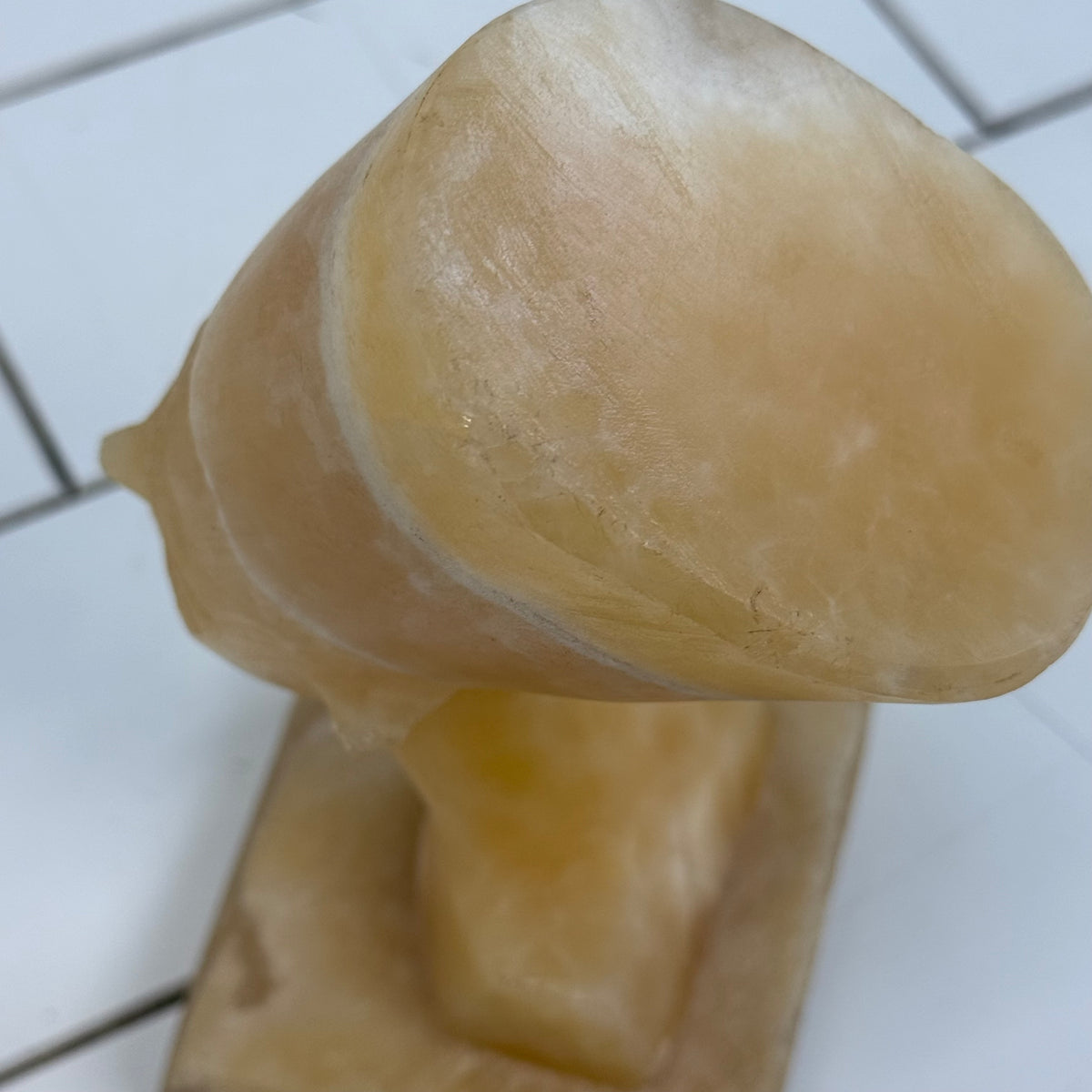 Egyptian Alabaster Nefertiti Bust Sculpture Egypt