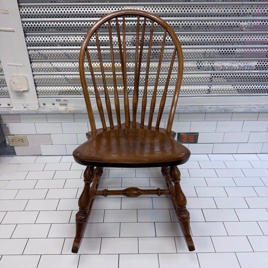 S. Bent & Bros Windsor Rocking Chair Vintage 1960s
