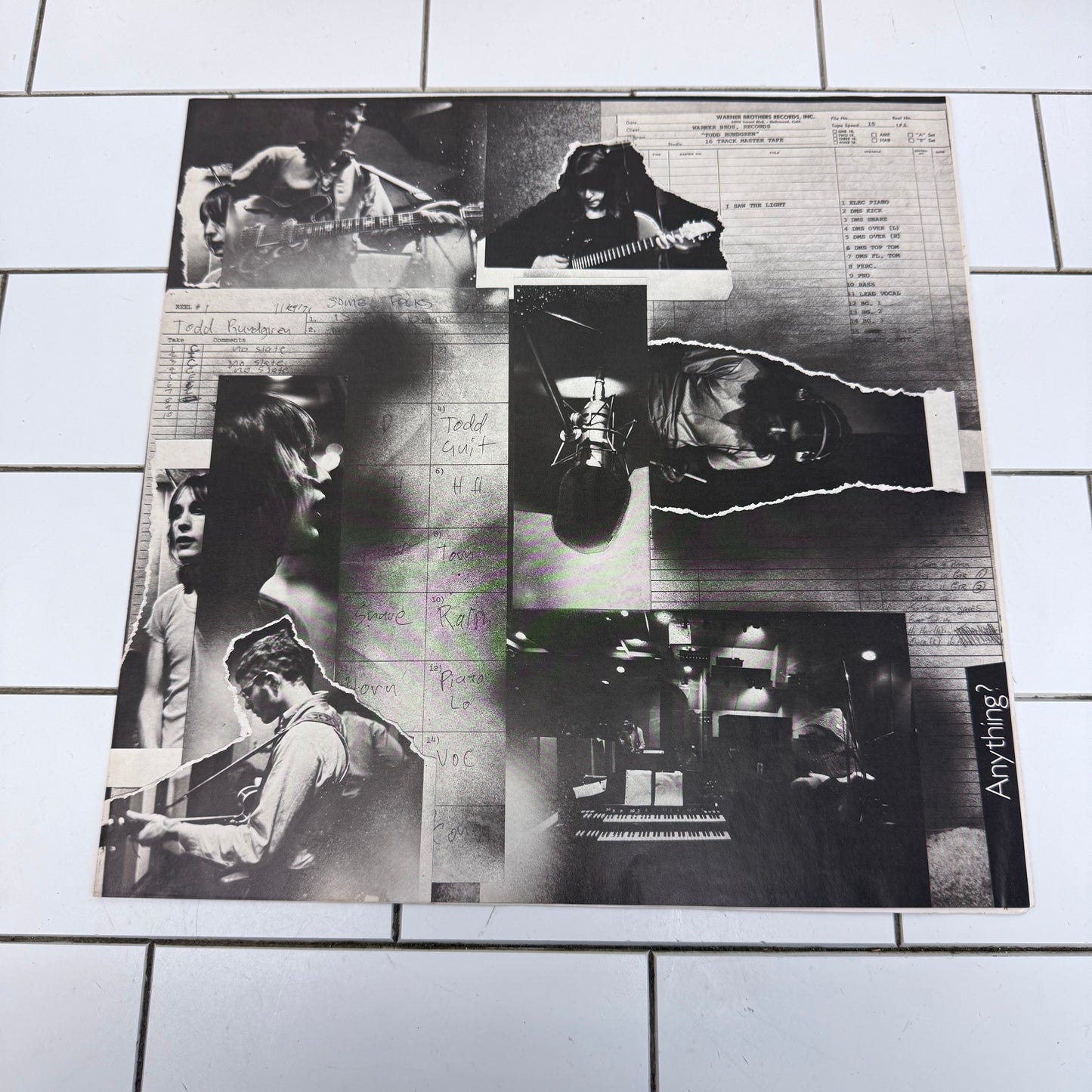Todd Rundgren Something/Anything? Vinyl Record LP 1972 #2BX 2066