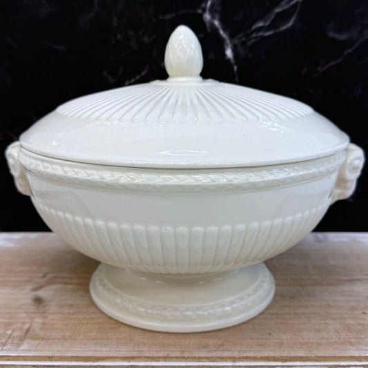 Rare Wedgwood Edme Queen’s Ware Covered Dish 1930s