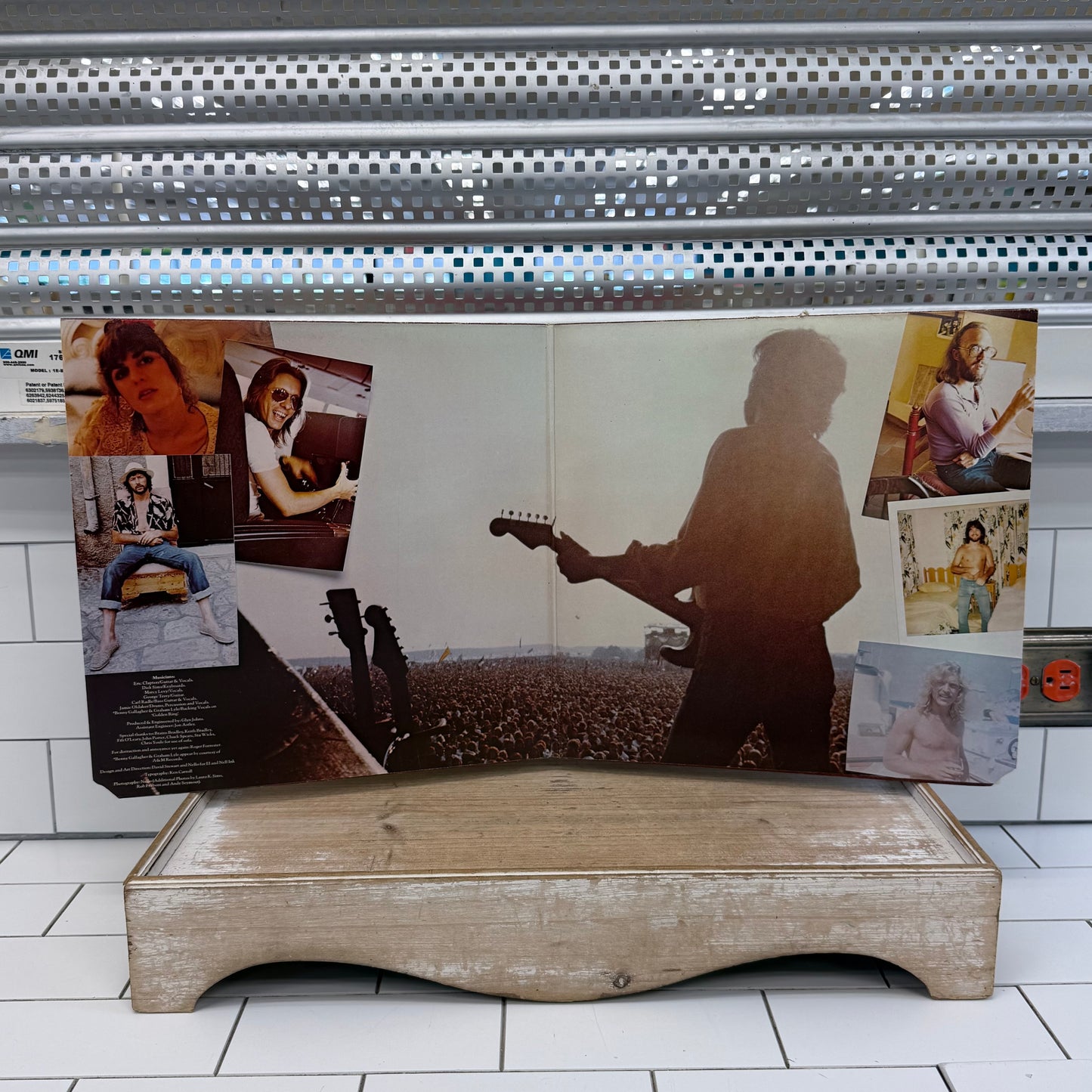 Eric Clapton Backless Vinyl Record LP 1978 #RS-1-3039