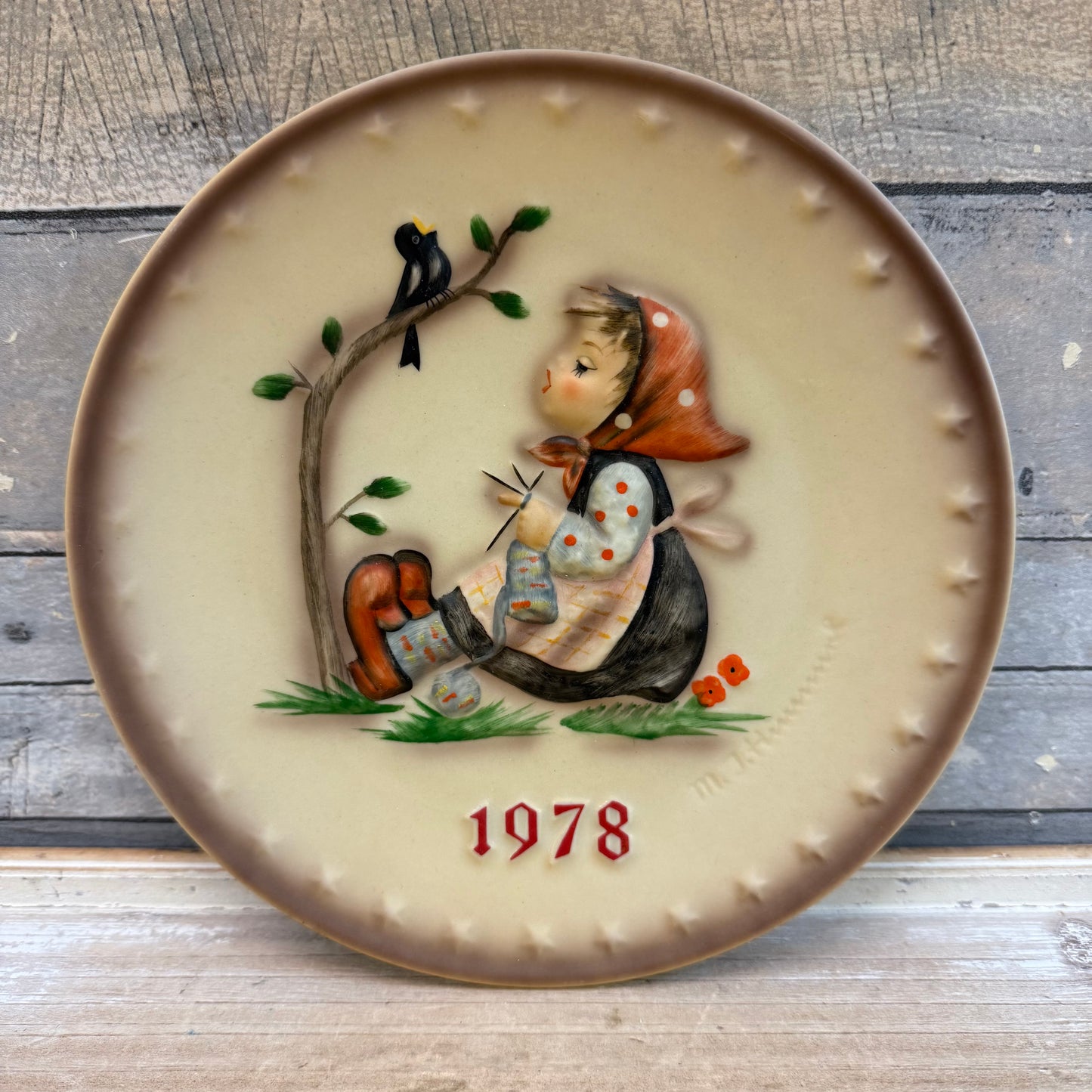 Goebel Hummel Happy Pastime Collector’s Plate in Box, 1978