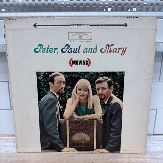 Peter, Paul and Mary Moving Vinyl Record, 1962