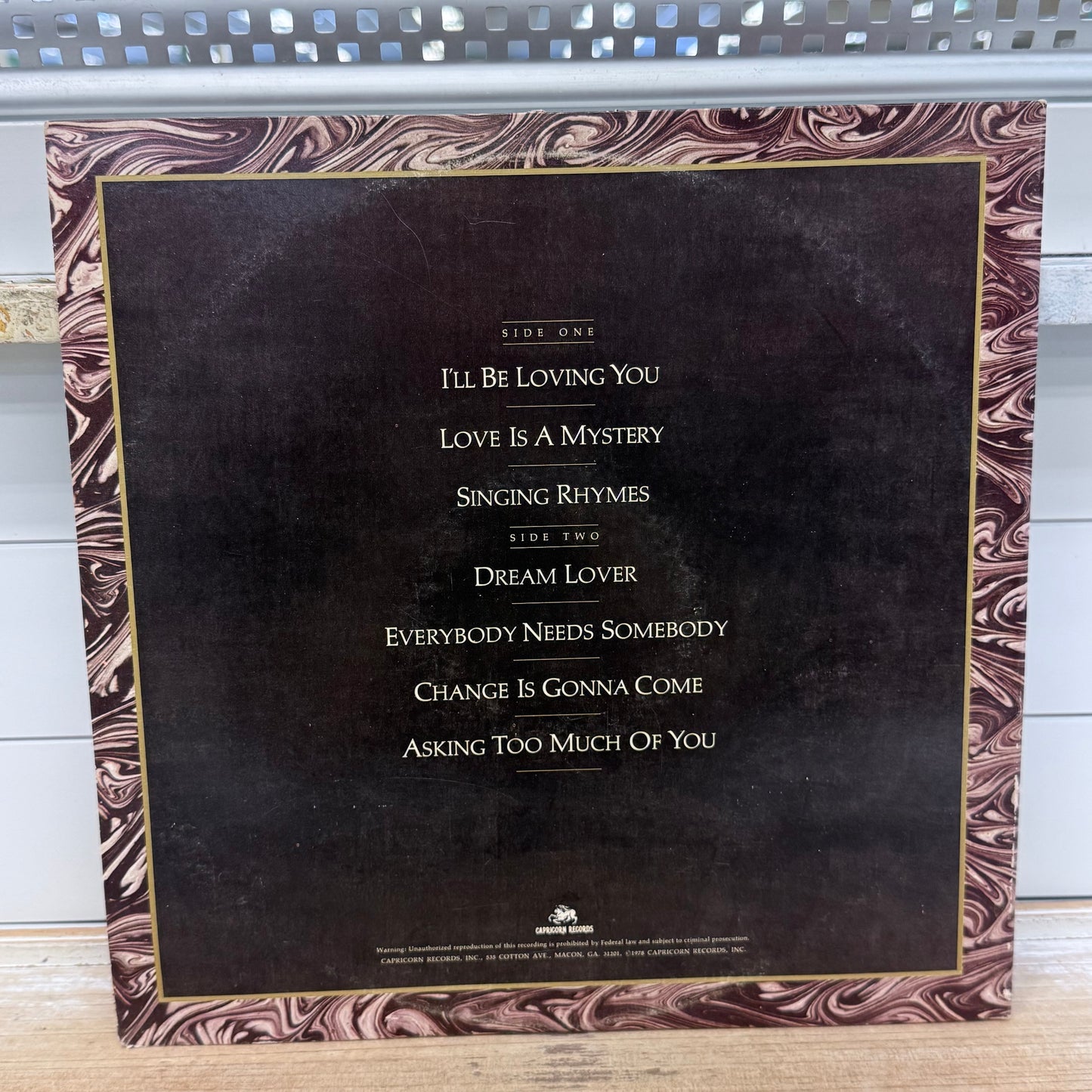 The Marshall Tucker The Marshall Tucker Band Together Forever Vinyl Record LP 1978 #CPN-0205Together Forever Vinyl Record, 1978