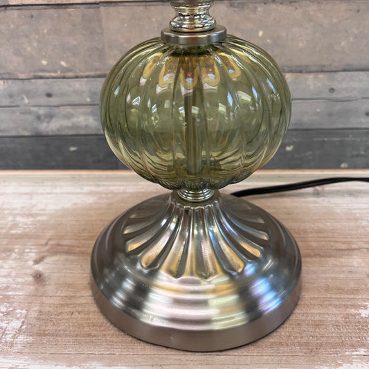 Mid-Century Modern Style Glass Globe Table Lamp