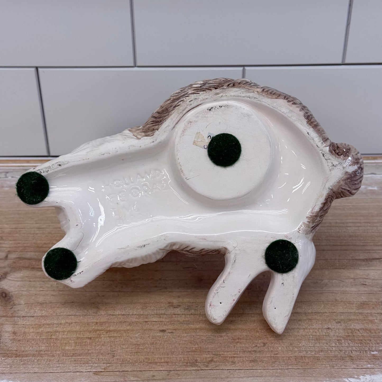 Holland Floral Inc Bunny Planter 1994 Ceramic Rabbit