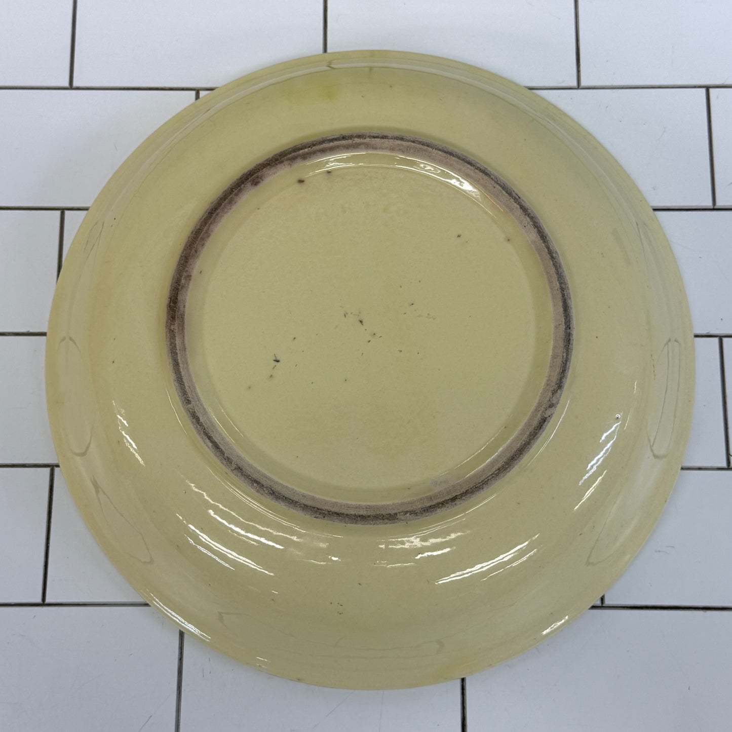 Robinson Ransbottom Floral Stoneware Bowl 1950s