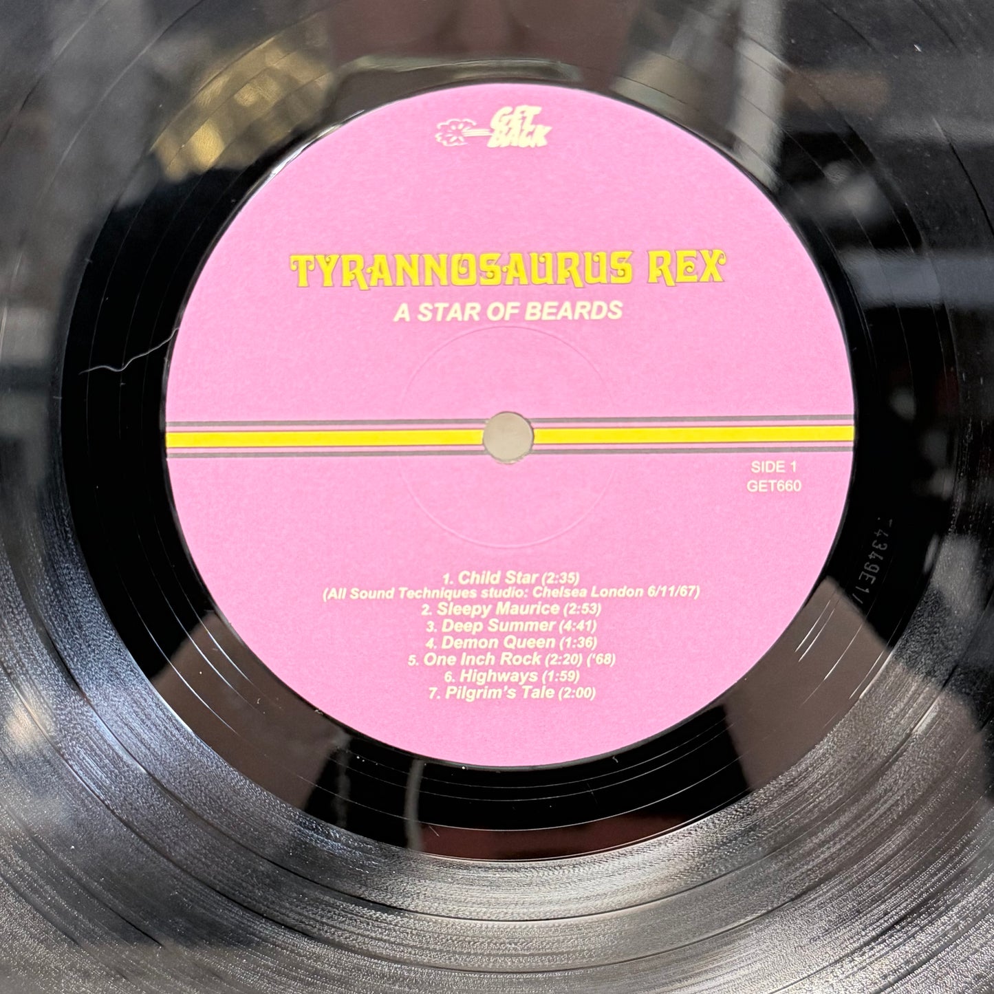Tyrannosaurus Rex A Beard of Stars Vinyl Record LP 2007