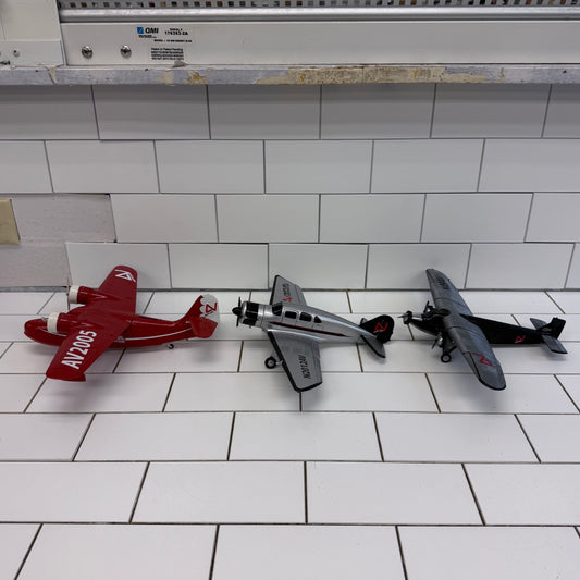 ERTL Auto World Die Cast Airplane Banks Lot 7 Aviation Models