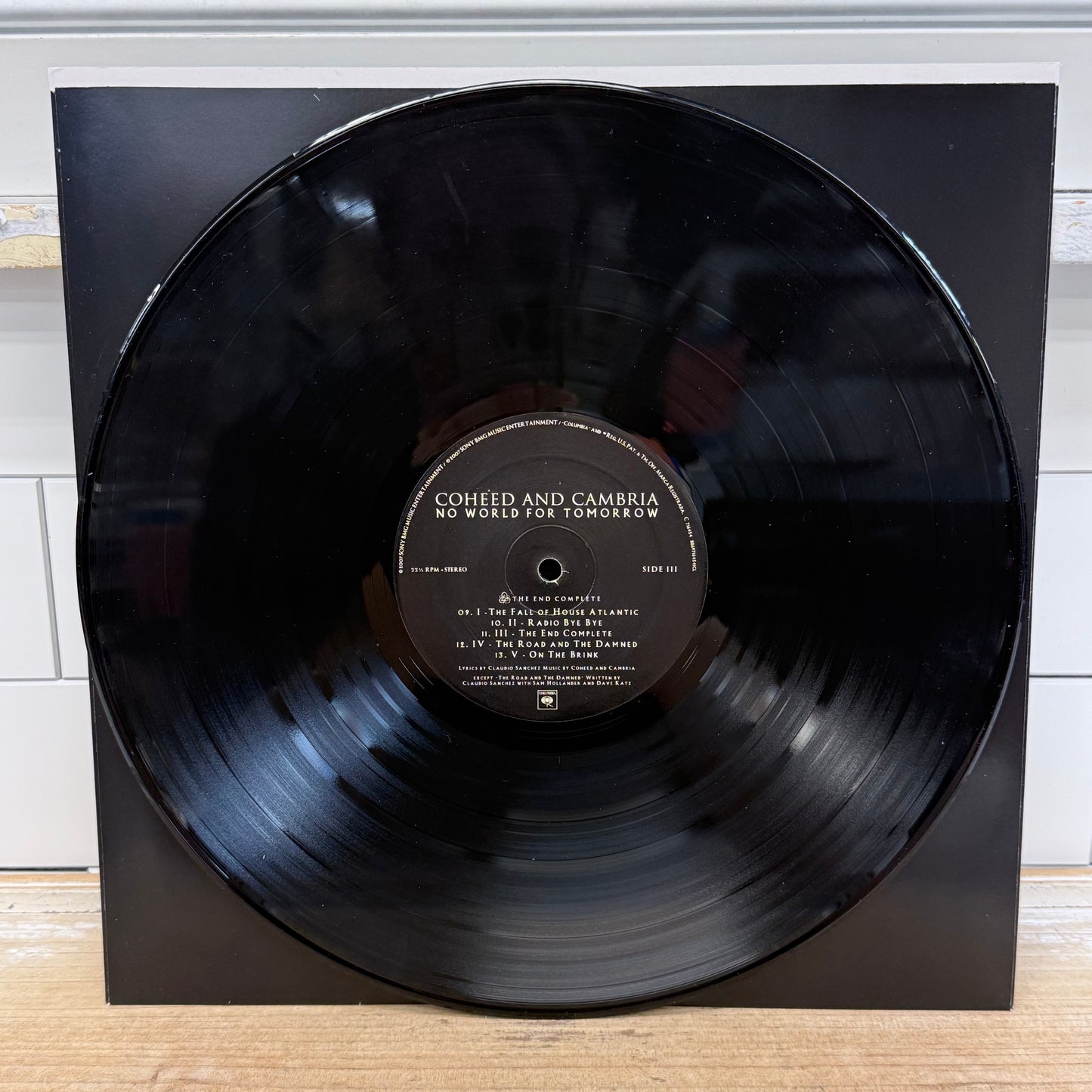 Coheed & Cambria No World for Tomorrow Double LP 2007