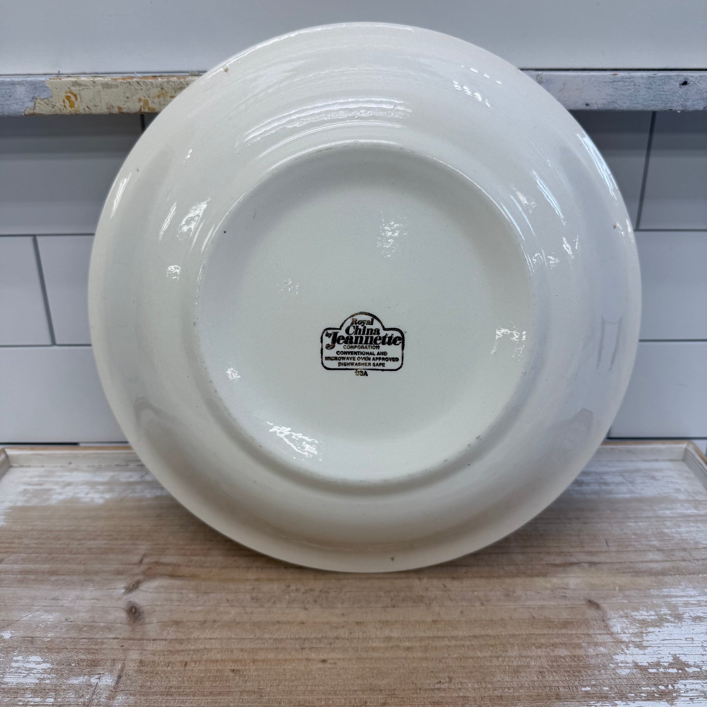 Royal China Jeanette Serving Bowl, Floral Stoneware