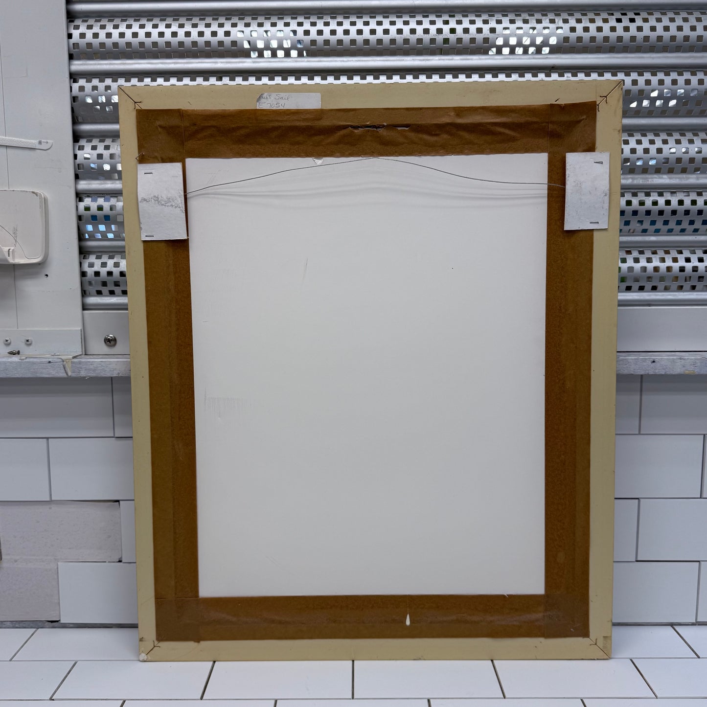 Stephen Bleinberger Full Sail Framed Nautical Art Print