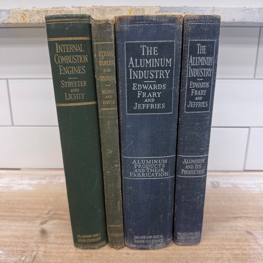 Vintage Book Lot of 4, 1927-1930