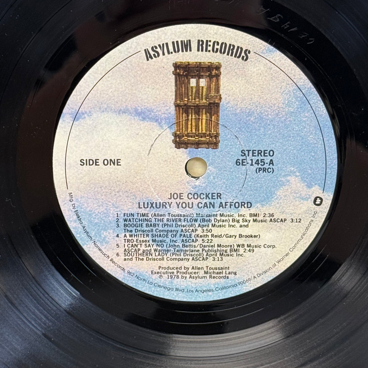 Joe Cocker Luxury You Can Afford Vinyl LP 1978 Asylum #6E-145