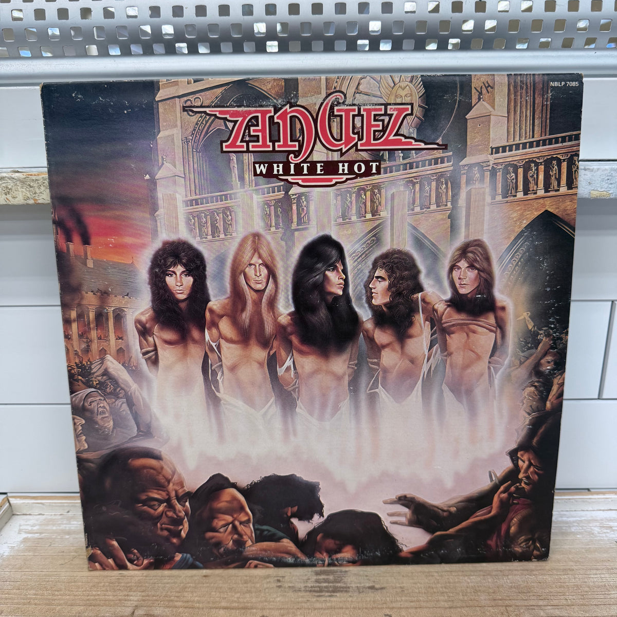 Angel White Hot Vinyl LP 1977 Casablanca NBLP 7085