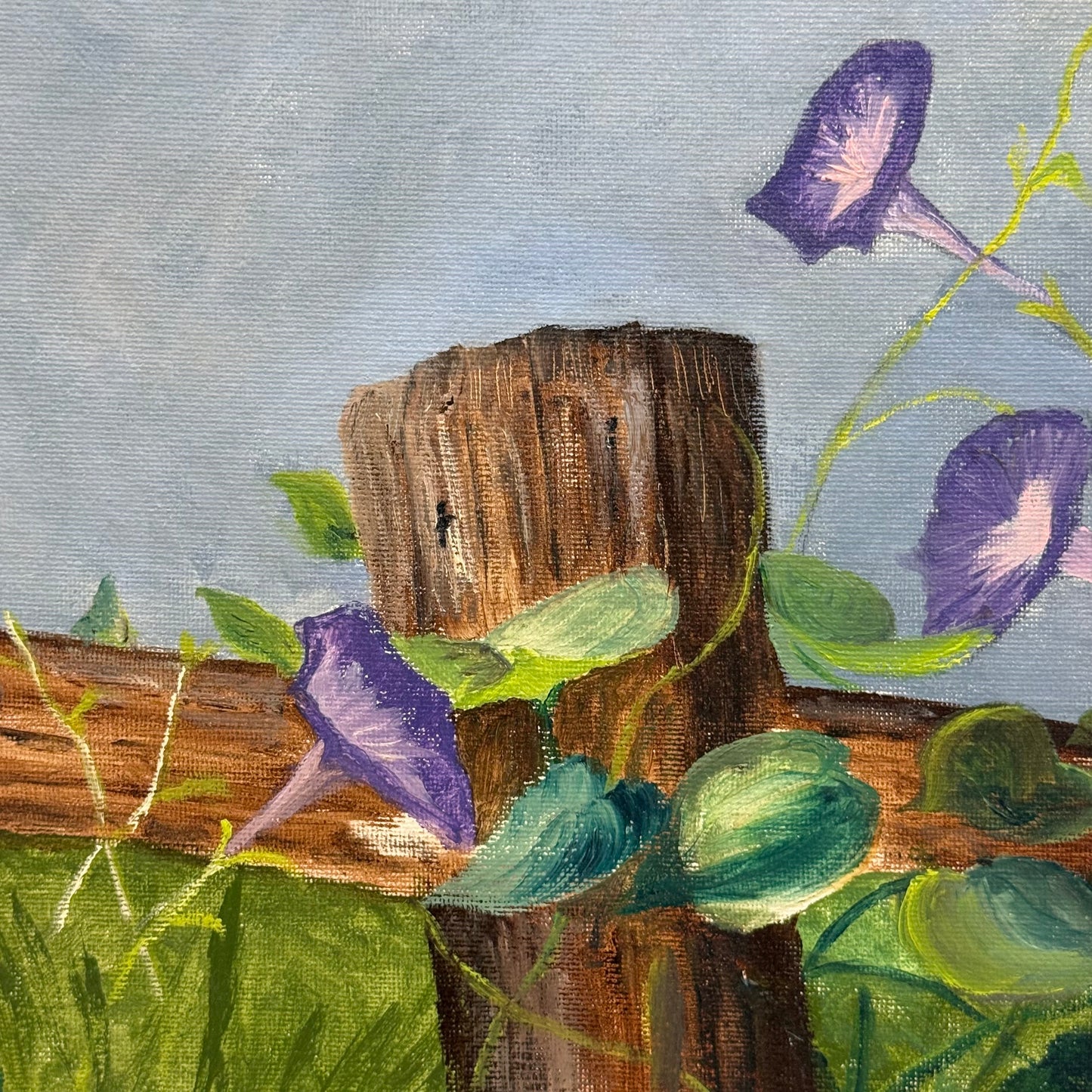 Alice Nell Firth Original Hummingbird Painting Signed
