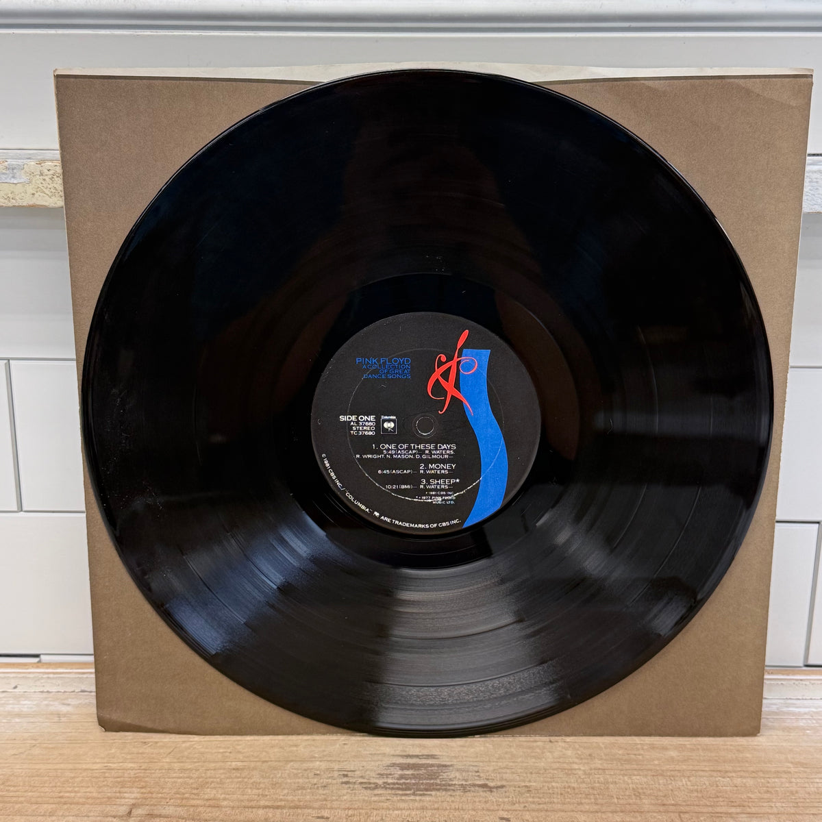 Pink Floyd A Collection of Great Dance Songs Vinyl, 1981 – TC 37680