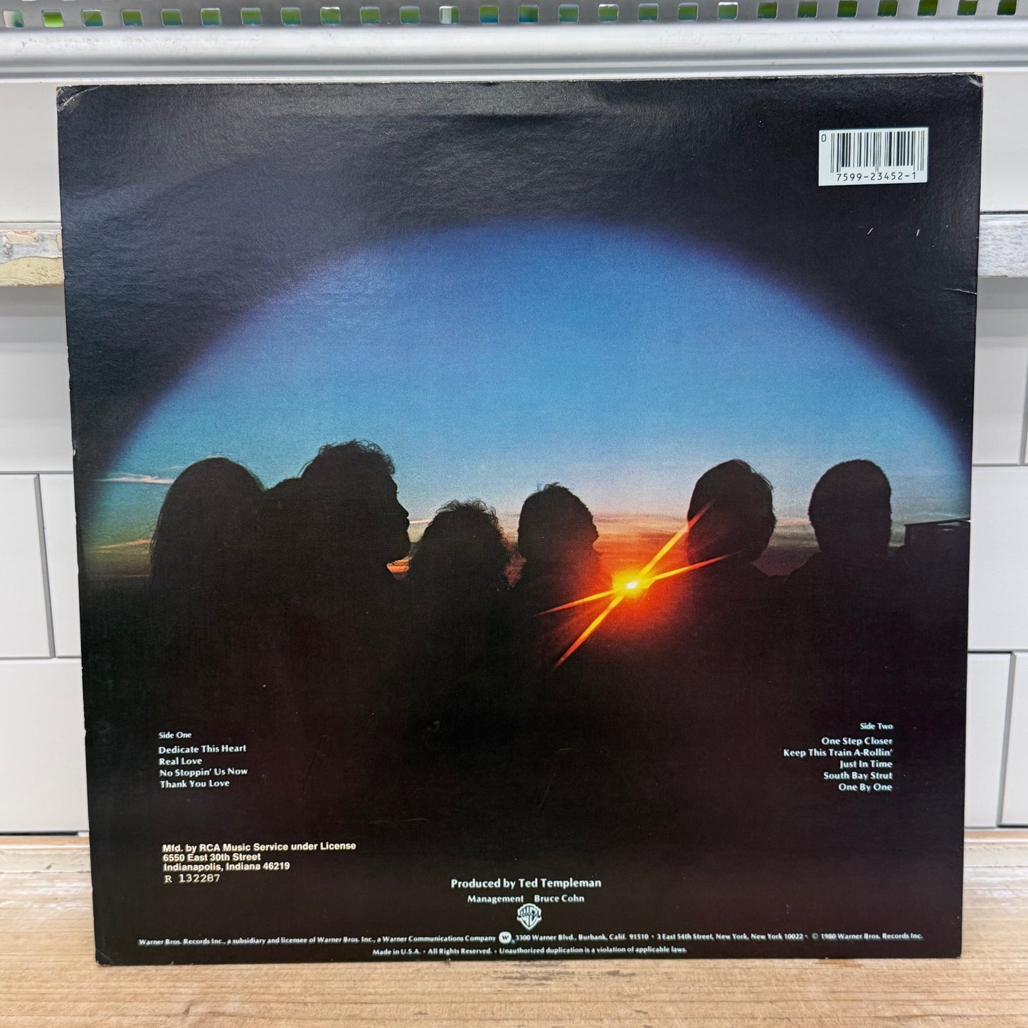 The Doobie Brothers One Step Closer Vinyl LP 1980 #HS 3452