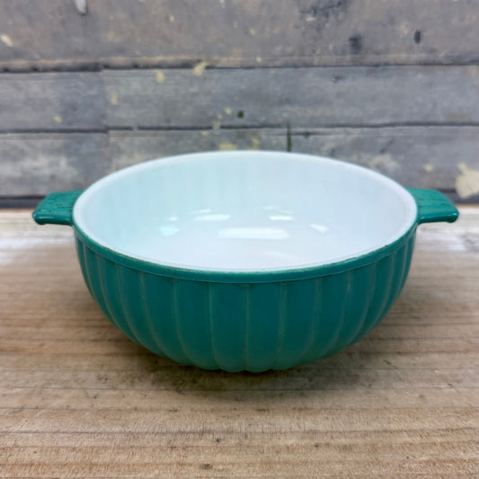 Hazel Atlas Platonite Moderntone Lugged Soup Bowl