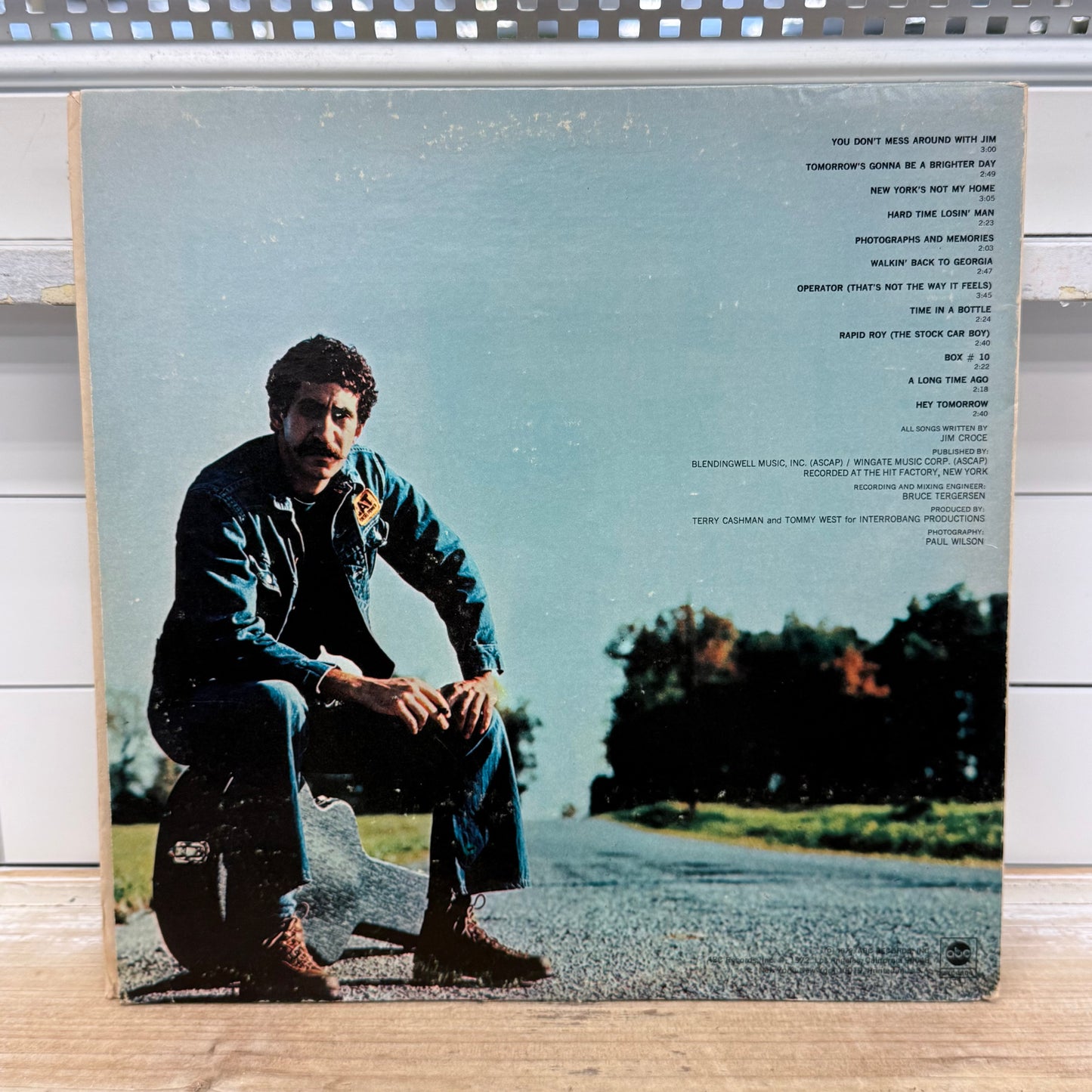 Jim Croce You Don't Mess Around with Jim Vinyl Record LP 1972 #ABCX 756