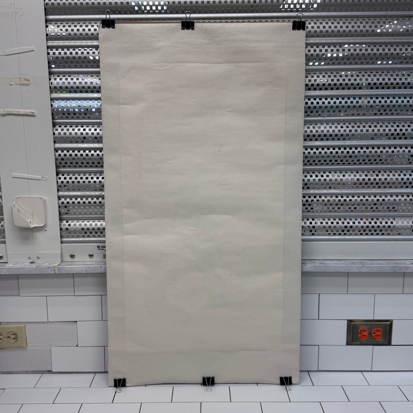 Vintage Chinese Ink Brush Panda Painting Scroll Signed