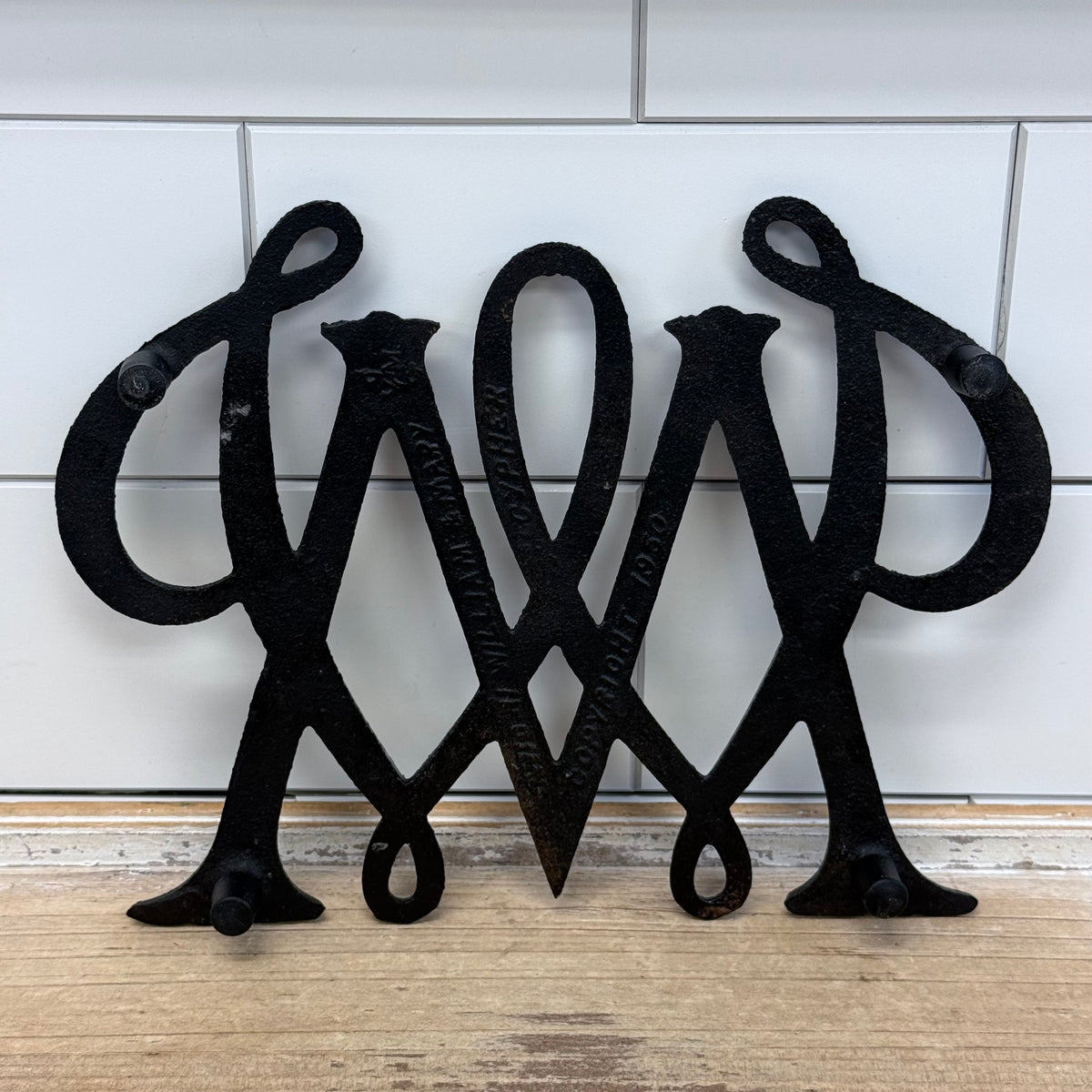 William & Mary W&M Brass Cast Iron Cypher Selection