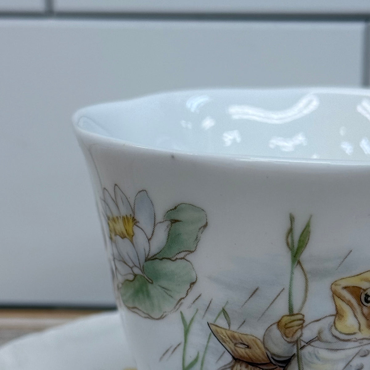 Royal Albert Beatrix Potter Jeremy Fisher Teacup & Saucer