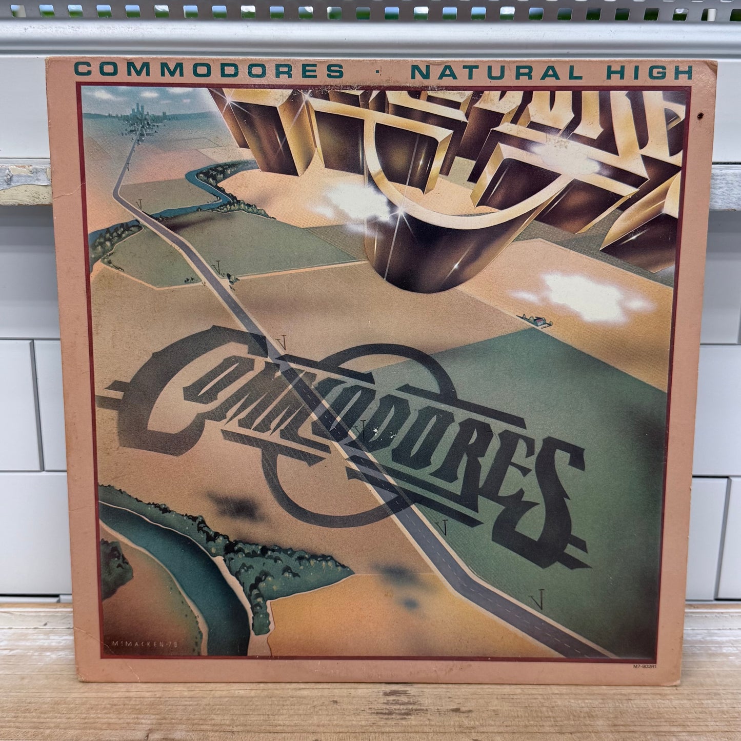 The Commodores Natural High LP 1978 #M7-902R1