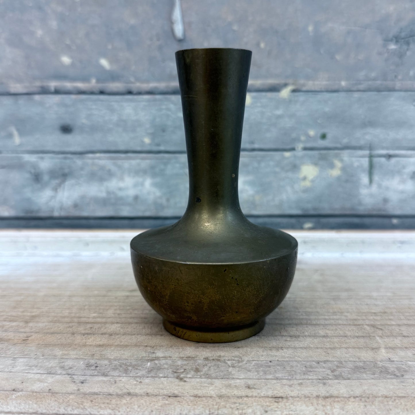 Solid Brass Bud Vase