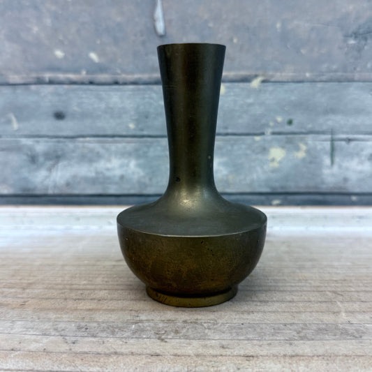 Solid Brass Bud Vase