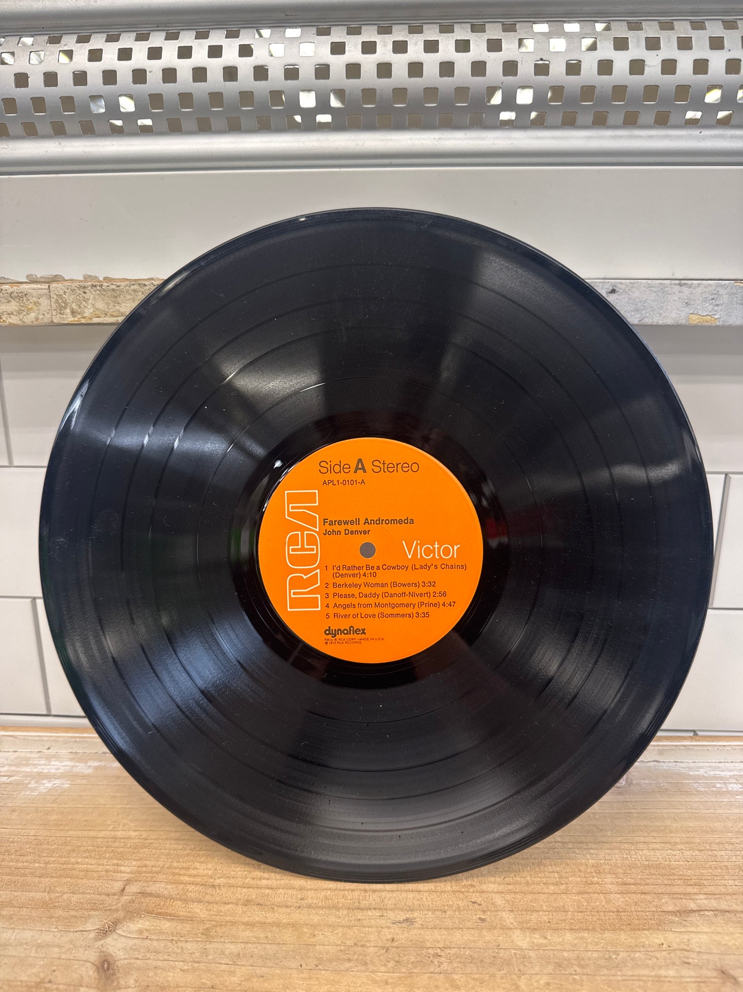 John Denver Farewell Andromeda Vinyl Record 1973 LP