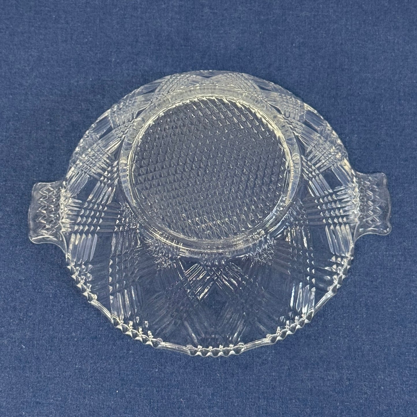 Hazel Atlas Berry Bowls Starlight, Glass Set of 6