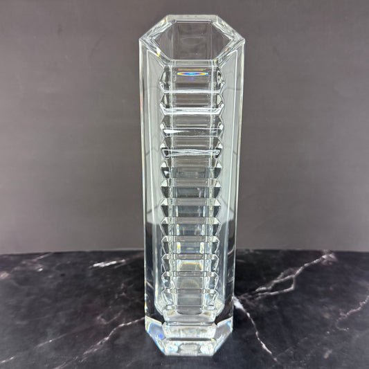 Lenox Vase, Ovations Hand Cut Crystal