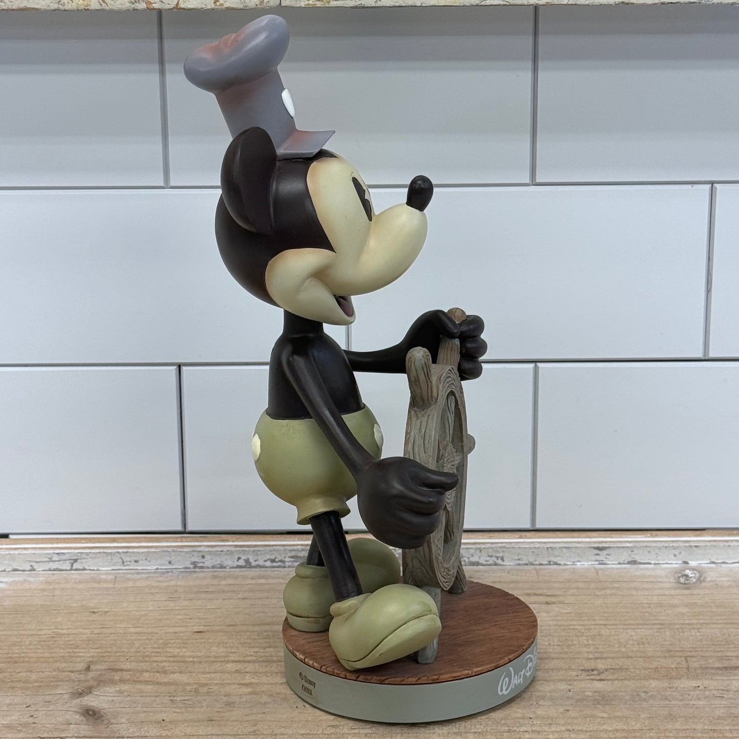 Disney Steamboat Willie Mickey Mouse Bobblehead Retired