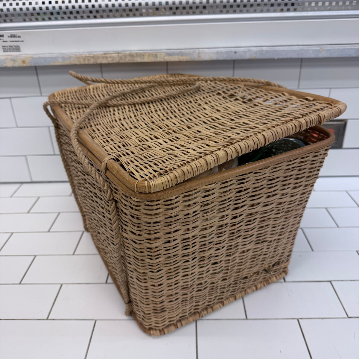 Estate Mystery Basket Vintage 28 Lbs