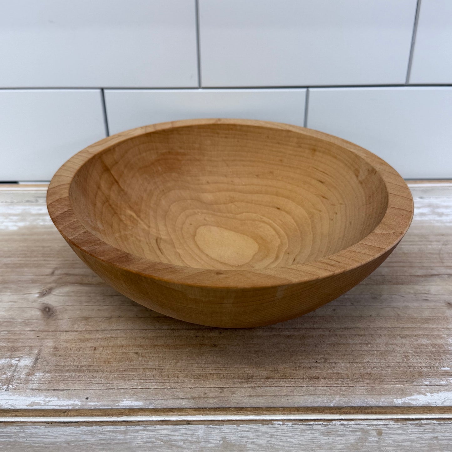 The Bowl Mill Bowls, Set of 7 Handmade Wood