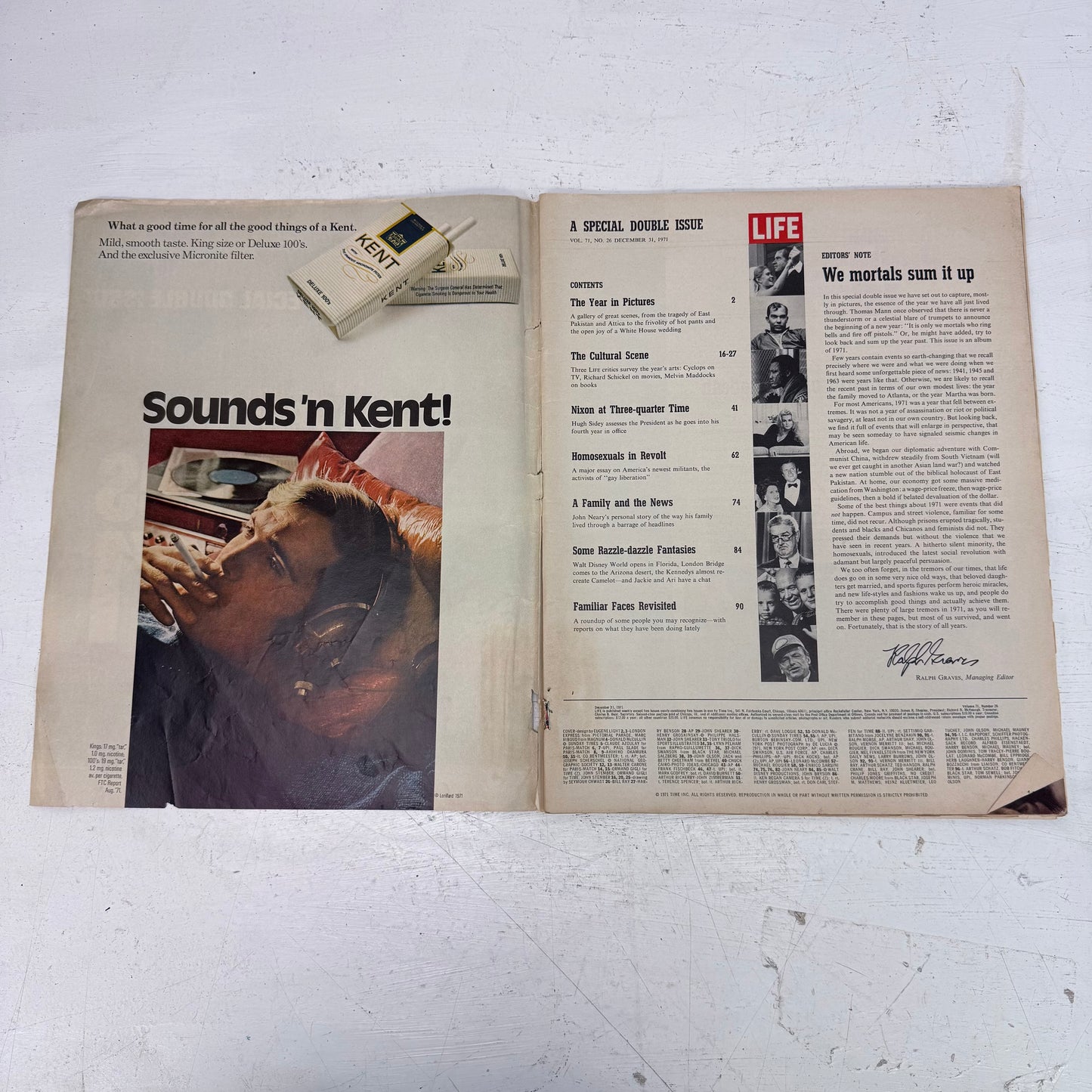 Life Magazine Volume 71 No. 26, December 1971