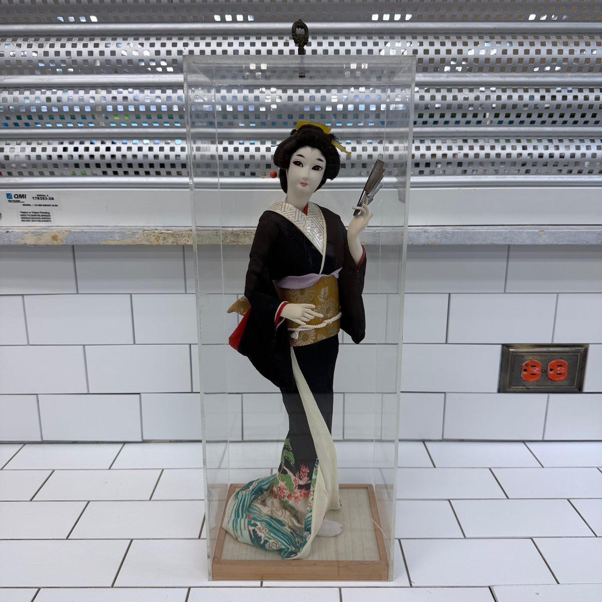 Japanese Doll in Acrylic Display Case