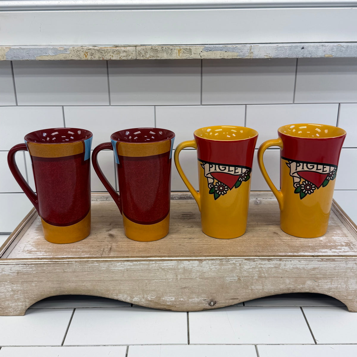 Disney Store Winnie the Pooh Piglet Mug Selection