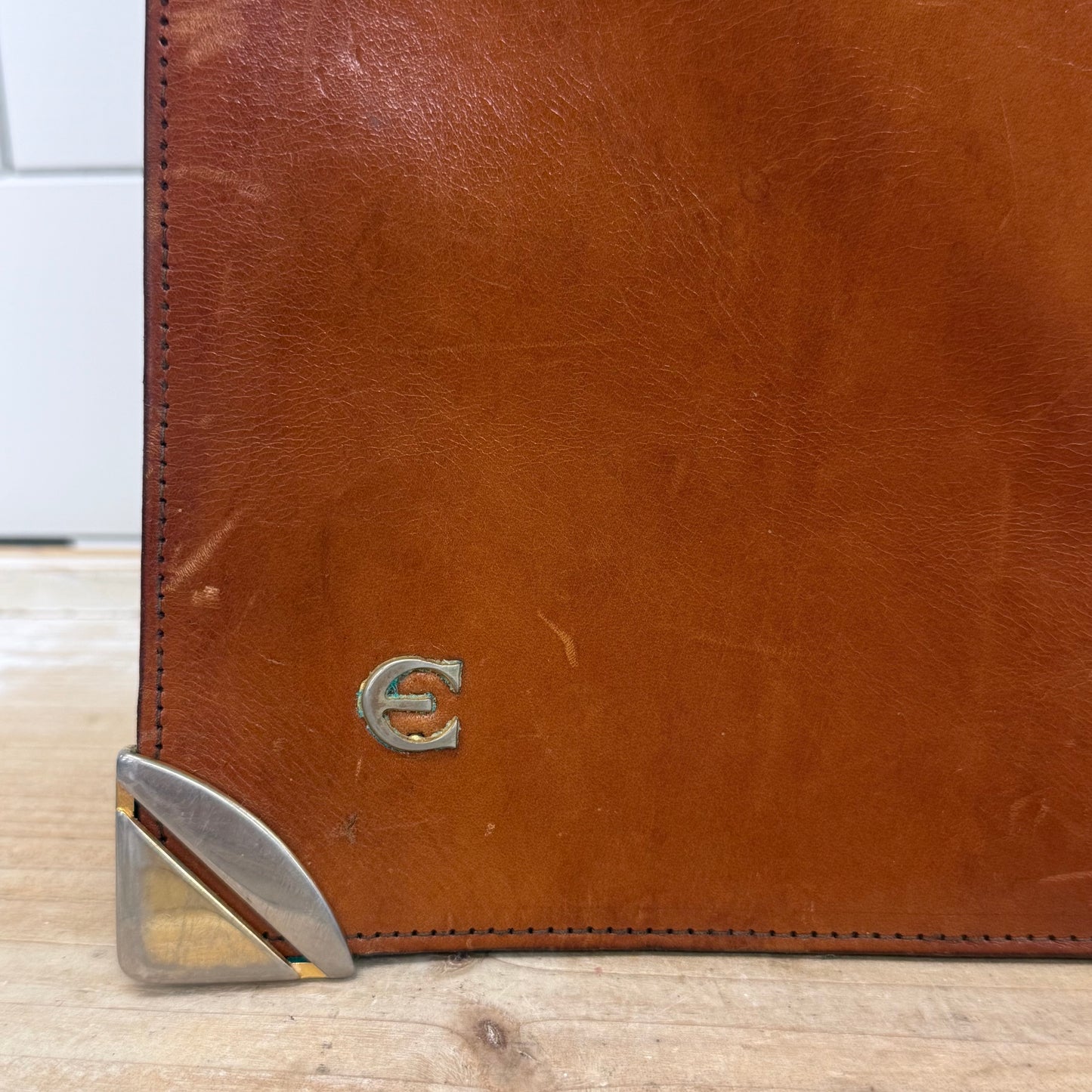 Rare Enzo Parma Italian Leather Satchel