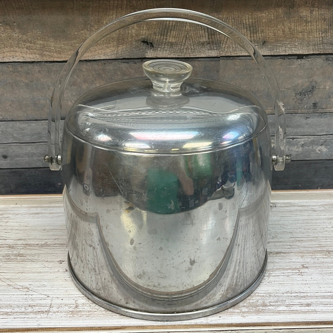 Vintage Kromex Chrome Ice Bucket, 1950s