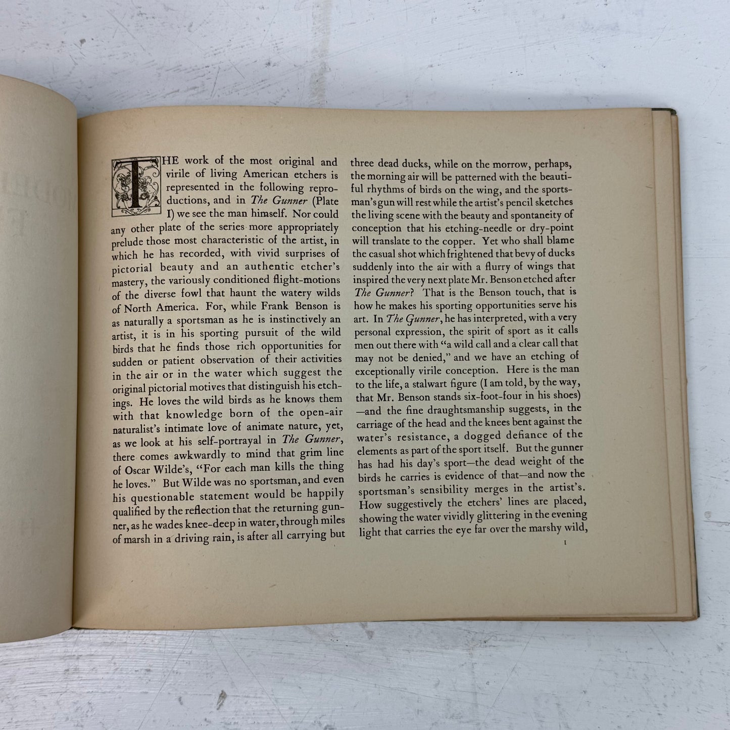 Frank W. Benson Modern Masters of Etching Volume 6 Hardback, 1925