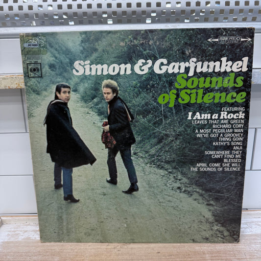 Simon & Garfunkel Sounds of Silence Vinyl Record, 1966