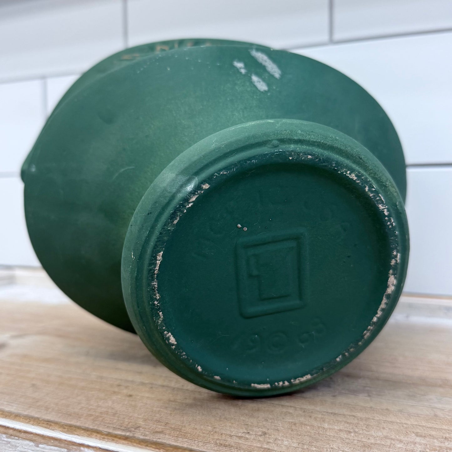 McCoy Planter Atomic Starburst Pottery Dish, 1968