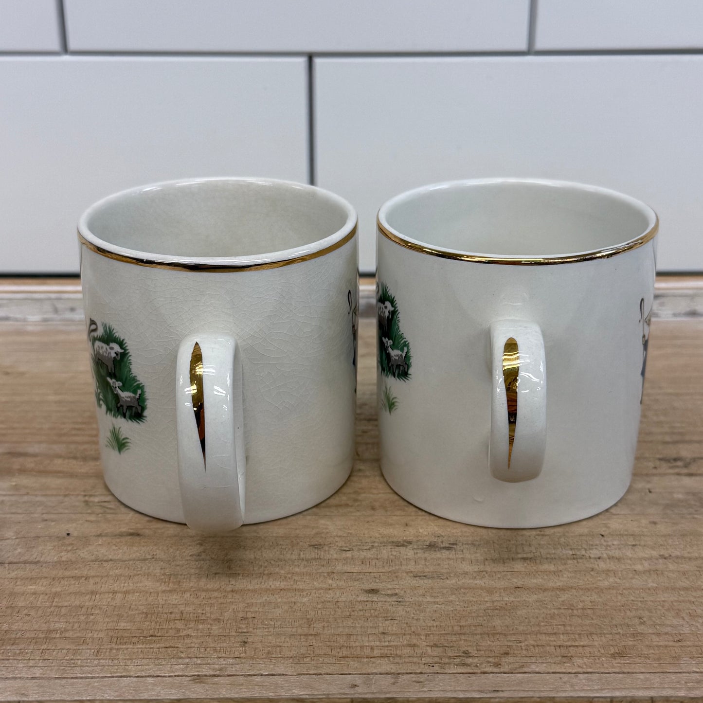 Arklow Little Boy Blue Child’s Dinnerware Set Ireland 1960s