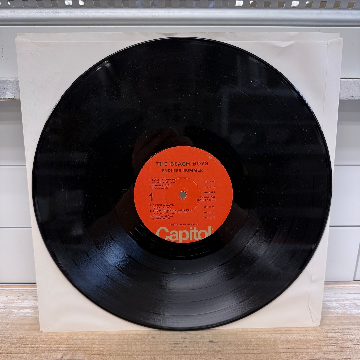 Beach Boys Endless Summer 1974 Double Vinyl LP w Poster