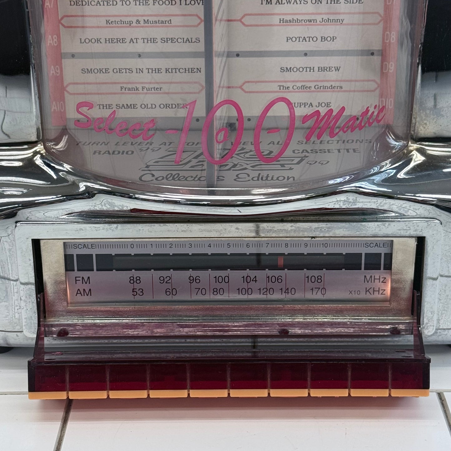 Spirit of St. Louis Select-O-Matic 100 AM FM Cassette Jukebox
