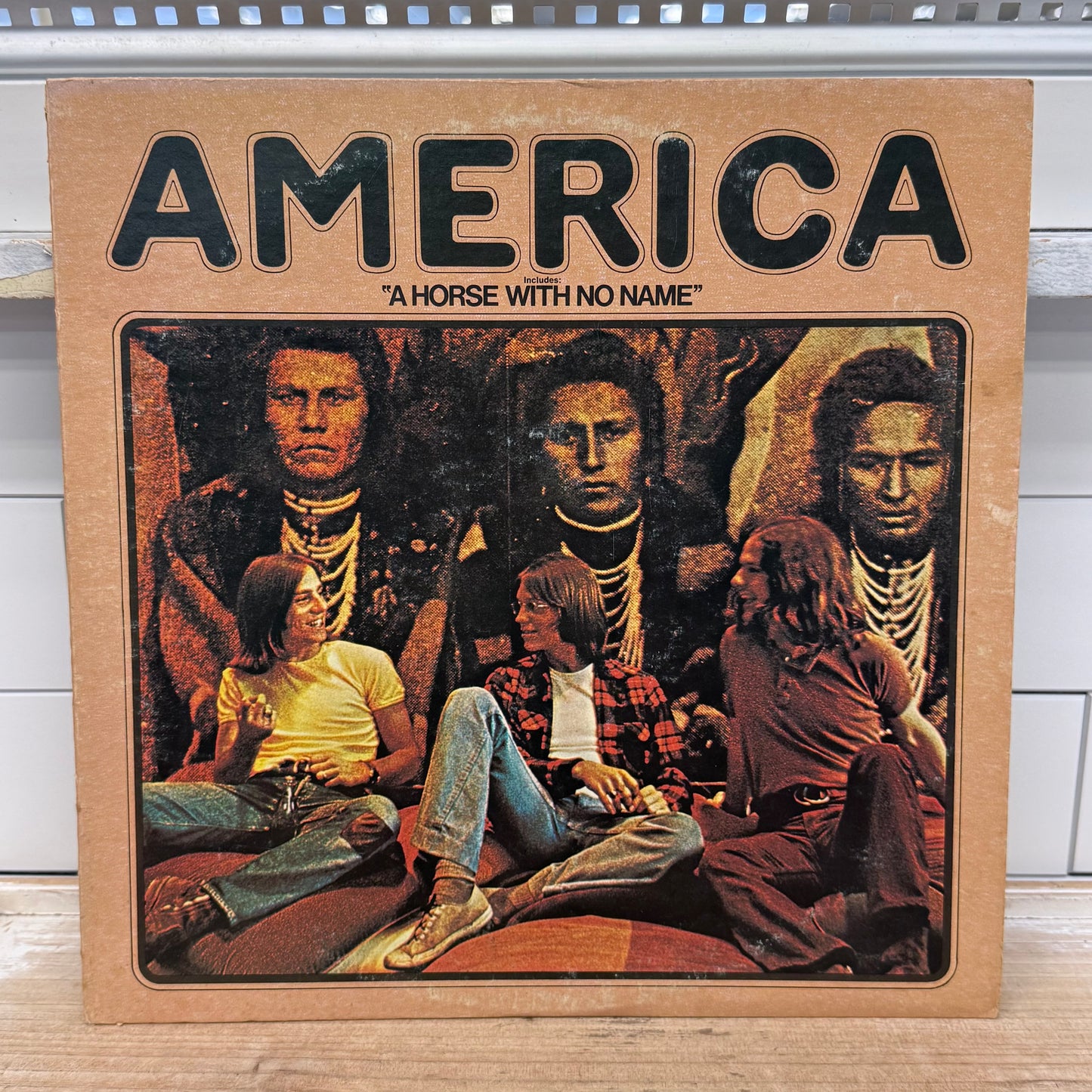 America Self-Titled Debut Vinyl Record LP 1971