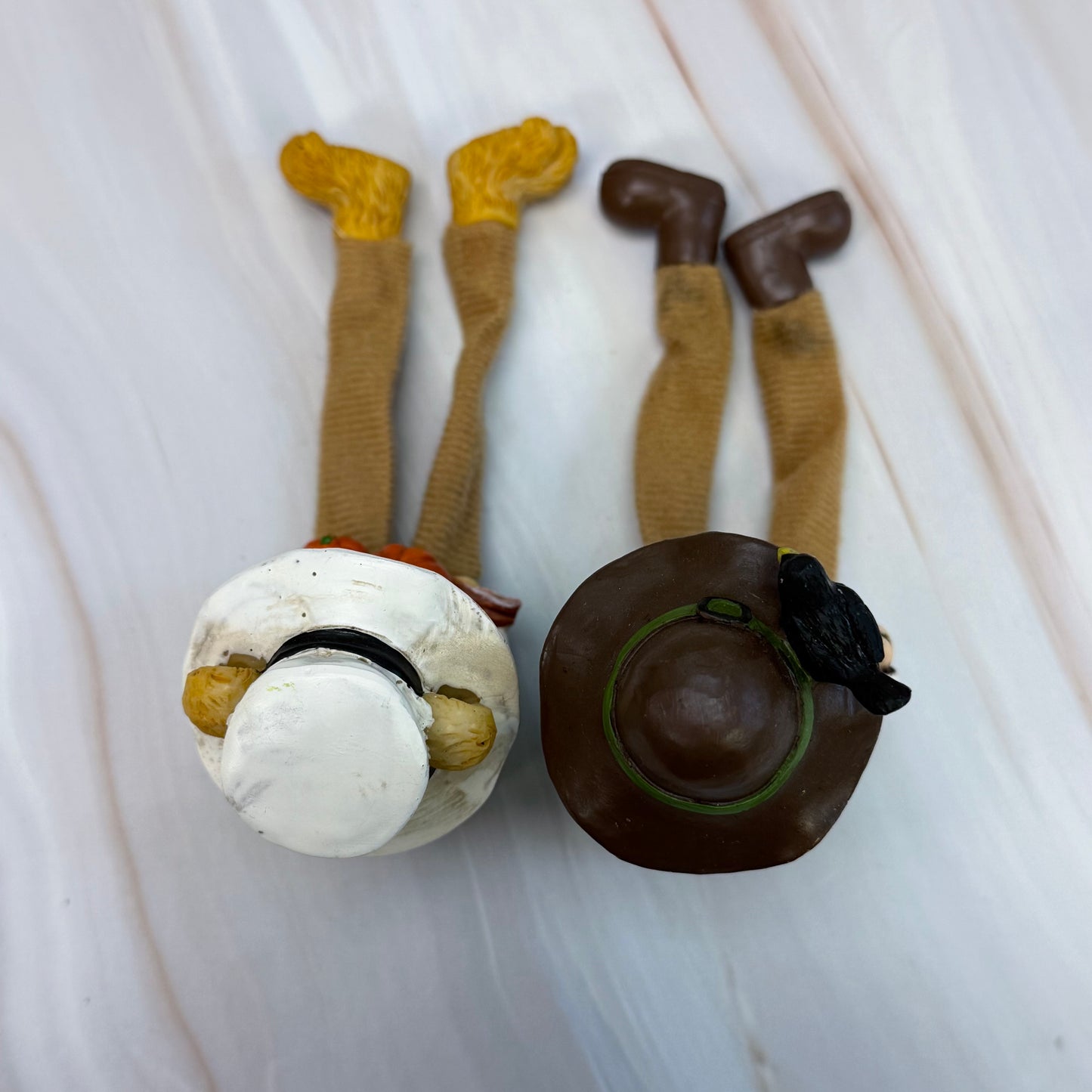 Autumn Resin Shelf Sitter Figurines, Set of 2